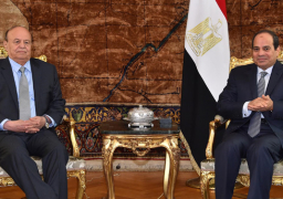 السيسي يؤكد للرئيس هادي على دعم مصر للشرعية في اليمن