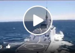 فيديو : الاحتفال بوصول الفرقاطة #تحيا_مصر وانضمام 8 مقاتلات اف 16