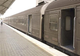 محلب يشهد تشغيل أول رحلة قطار مصري مكيف