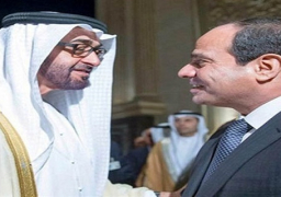 بالفيديو .. السيسي يستقبل ولي عهد ابو ظبي بمقر اقامته بموسكو