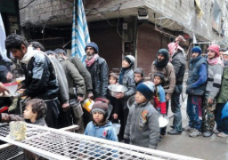 تفشي مرض التيفوئيد بين سكان مخيم اليرموك للاجئين الفلسطينيين في دمشق