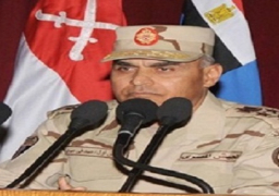 صبحي يتفقد قوات تأمين افتتاح قناة السويس الجديدة ويؤكد جاهزيتها لتأمين ارادة الوطن