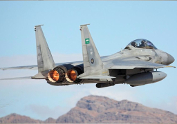 طائرات التحالف العربى تقصف معسكر اللواء 25 في حجة شمالى اليمن