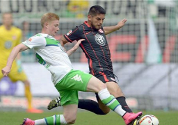 فولفسبورج يبدأ مشواره في الدوري الالماني بفوز صعب على فرانكفورت