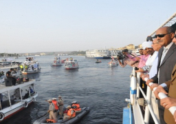 مشاركة 16 فرقة فنون شعبية بمحافظة أسوان احتفالاً بافتتاح قناة السويس الجديدة