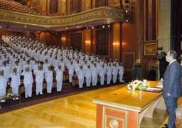 .. وزير الداخلية يشهد حفل تخرج دفعة جديدة من فرقة تأهيل أمناء الشرطة للترقي لكادر الضباط