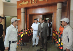 بالصور.. مدير أمن مطروح يتفقد تأمين لجان الترشح للبرلمان