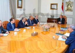 الرئيس عبدالفتاح السيسي يؤكد علي أهمية العمل على زيادة الصادرات المصرية والارتقاء بقطاع الصناعة