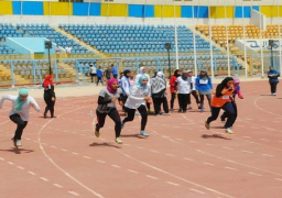 الفضية لعين شمس فى سباق 100 متر