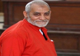 تأجيل محاكمة بديع فى “أحداث الإسماعيلية” لـ 25 أكتوبر