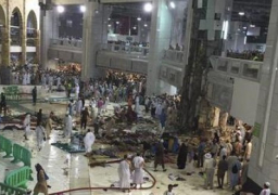 ارتفاع عدد المصابين من الحجاج المصريين في حادث الحرم المكي إلى 23 مصابا
