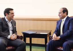 رئيس وزراء اليونان يوجه من نيويورك دعوة رسمية للسيسى لزيارة أثينا