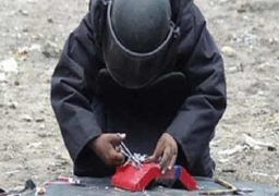 إبطال مفعول قنبلة أمام حديقة الحيوان بالجيزة