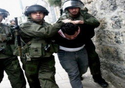 قوات الاحتلال الإسرائيلي تعتقل أكثر من 20 فلسطينيا بالضفة