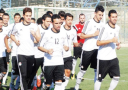 منتخب مصر يواصل تدريباته استعدادا لمواجهة تشاد بتصفيات الامم الافريقية