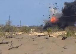 اصابة ضابط و10 مجندين بإنفجار عبوة بحى المساعيد بالعريش