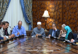 الإمام الاكبر لوفد مؤسسة شفيق جبر: لا مخرج من الصراعات التي يعيشها العالم إلا بالحوار