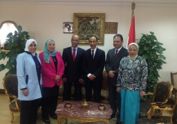 الامير يبحث مع مدير قناة العربي سبل تفعيل العلاقات بين إذاعة وتليفزيون الدولتين