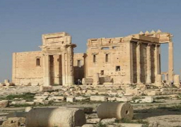 الرئاسة السورية تدين تفجير داعش لقوس النصر الأثري في تدمر