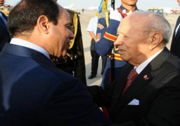 الرئيس السيسى يستقبل غدا نظيره التونسى السبسى بقصر الاتحادية