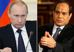 السيسي يجرى اتصالا هاتفيا ببوتين.. ويؤكد على تقديم التسهيلات للجانب الروسي وأسر ضحايا الطائرة