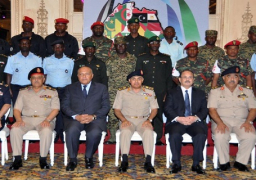 القوات المسلحة تحتفل بختام دورات الدارسين الافارقة الوافدين بحضور وزيرى الدفاع والداخلية
