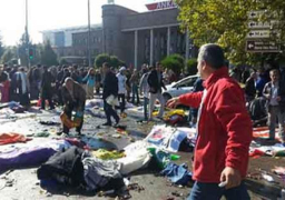 عشرة قتلى على الأقل في انفجار قرب محطة قطارات أنقرة