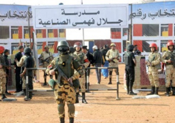 بعثة الاتحاد الافريقى لمتابعة الانتخابات تشيد بإجراءات التأمين من الشرطة والقوات المسلحة