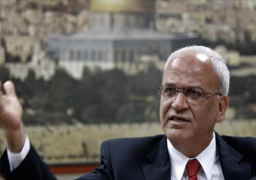 شكري يبحث اليوم مع عضو اللجنة التنفيذية لمنظمة التحرير الفلسطينية تطورات الاوضاع في الاراضي المحتلة