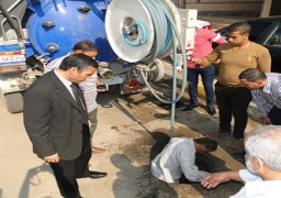 محافظ البحيرة يشدد على مراجعة وتسليك جميع صفايات المطر بالمحافظة