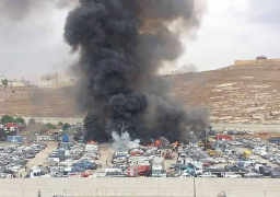 مصرع 8 بينهم “5 مصريين” وإصابة 12 في حريق “جمرك عمان”