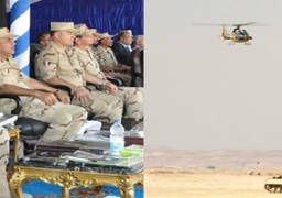 وزير الدفاع يشهد المرحلة الرئيسة للمشروع التكتيكى بالذخيرة الحية “بدر 2015”