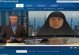 “حجاب” أنجيلا ميركل يثير جدلاً في ألمانيا