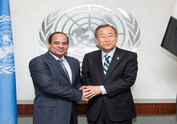 االيوم…..التقى السيسي الامين العام للامم المتحدة على هامش انعقاد قمة المناخ