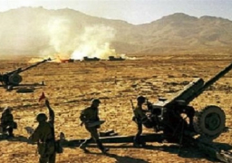 الجيش اللبناني يقصف المسلحين في جرود بلدة عرسال