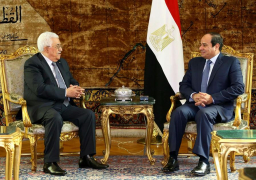 الرئيس عبد الفتاح السيسي يلتقى بالرئيس الفلسطينى محمود عباس، ويؤكد على استمرار دعم مصر للحقوق المشروعة للشعب الفلسطينى