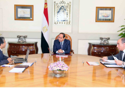 الرئيس يجتمع بوزير البيئة لبحث الاستعدادات الجارية فى مؤتمرالامم المتحدة لتغير المناخ