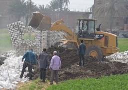 الزراعة: إزالة 388 حالة تعد على الأراضي في عدد من المحافظات