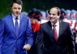 السيسى وماتيو رينزى يبحثان فى اتصال هاتفى التعاون بين مصر وايطاليا فى الاستثمار ومكافحة الارهاب