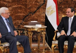 السيسي وعباس يبحثان اليوم آخر تطورات القضية الفلسطينية