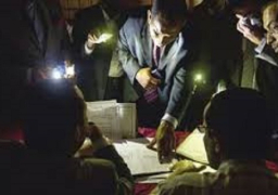 تشغيل المولدات لانقطاع الكهرباء ببعض لجان مركز اشمون