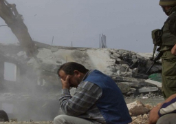 جيش الإحتلال الإسرائيلي يدمر منازل 4 فلسطينيين بالضفة