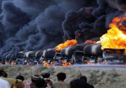 طيران التحالف الدولي يدمر 116 شاحنة وقود تابعة لتنظيم داعش في سوريا