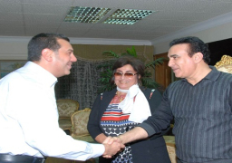 محافظ أسيوط يستقبل الفنانين المشاركين فى مهرجان “المرأة والفن التشكيلي”