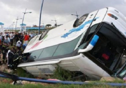 مصرع وإصابة 57 شخصا جراء انقلاب حافلة ركاب متوجهة من روسيا إلى أرمينيا