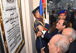 بالصور.. السيسى يفتتح المقر التاريخى لمجلس الدولة على ضفاف النيل.. ويشهد التوقيع على وثيقة النظام الأساسى للاتحاد العربى للقضاء الإدارى.. الرئيس: شهداء القضاة فى العريش ضحوا بحياتهم فى سبيل الوطن
