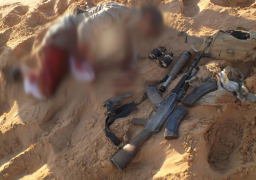 بالصور…قوات إنفاذ القانون تنجح فى القضاء على أحد العناصر الإرهابية المتورطة فى واقعة إستشهاد نقيب الشرطة أيمن الدسوقى