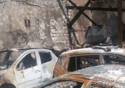 احتراق 6 سيارات تابعة لشركة العامرية للبترول بالإسكندرية