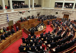 البرلمان اليوناني يعتزم غدا الاعتراف بدولة فلسطين بحضور “أبومازن”