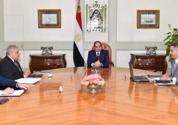 الرئيس السيسي يوجه بالإسراع من مشروعات النقل وتفعيل إجراءات الأمن والسلامة
